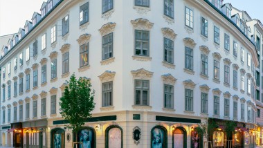 Das Hotel „The Leo Grand“ befindet sich in einem historischen Gebäude im Herzen Wiens. (c) Werner Streitfelder